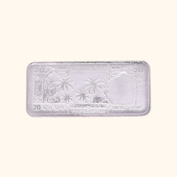 Silver 20Rs Note 20g